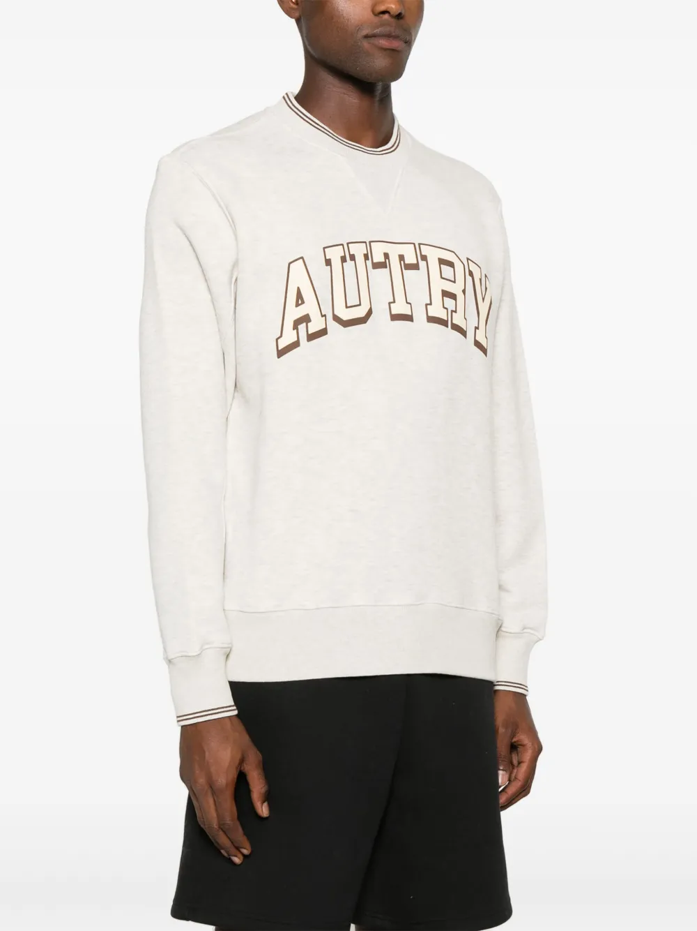 Autry Jersey sweater Beige