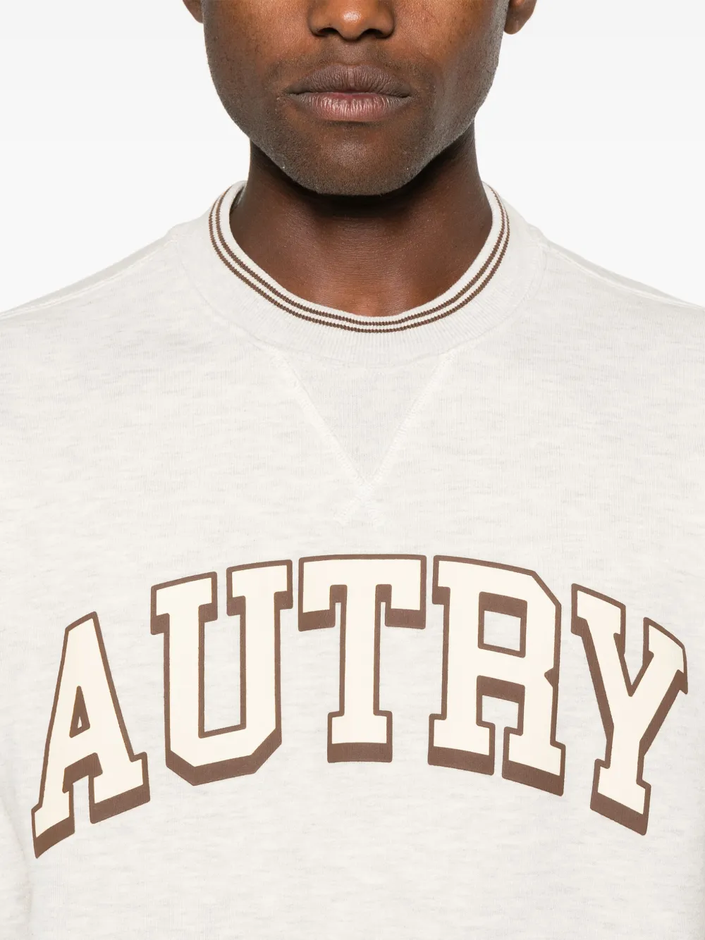 Autry Jersey sweater Beige