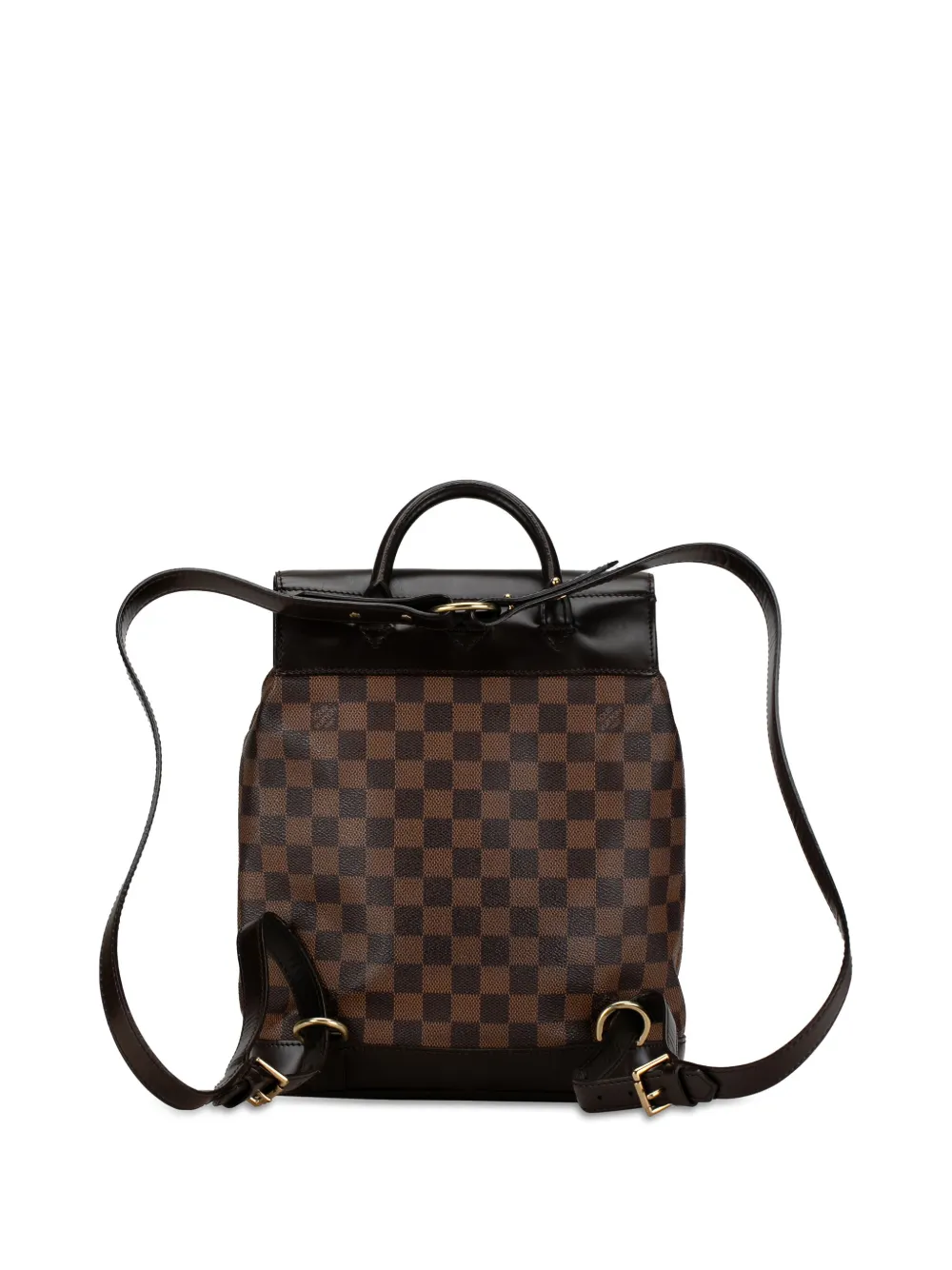 Louis Vuitton Pre-Owned 2000 Damier Ebene Soho backpack - Bruin
