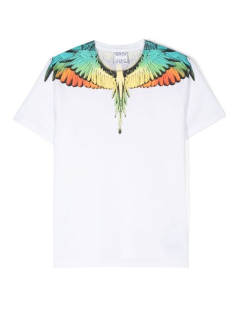 Marcelo Burlon County Of Milan Kids wings-print cotton T-shirt 