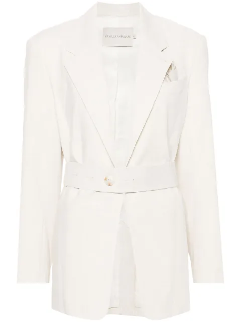 CAMILLA AND MARC Floris belted blazer