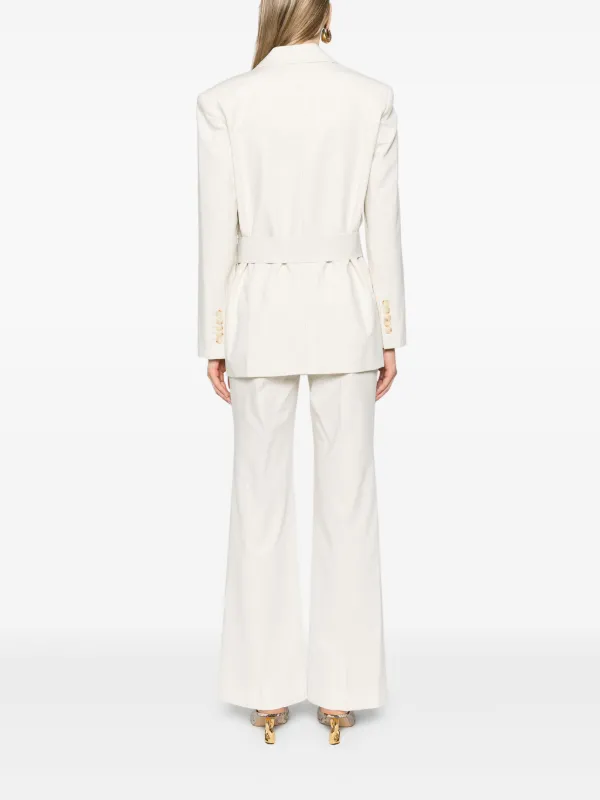 CAMILLA AND MARC Floris Belted Blazer | Neutrals | FARFETCH AU