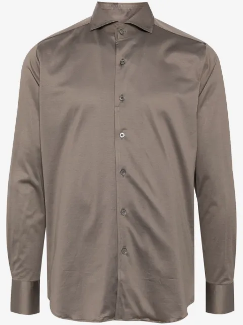 Canali Camisa mangas longas