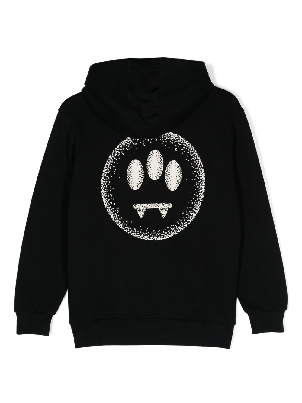 Barrow kids Katoenen hoodie met Smiley-print - Zwart