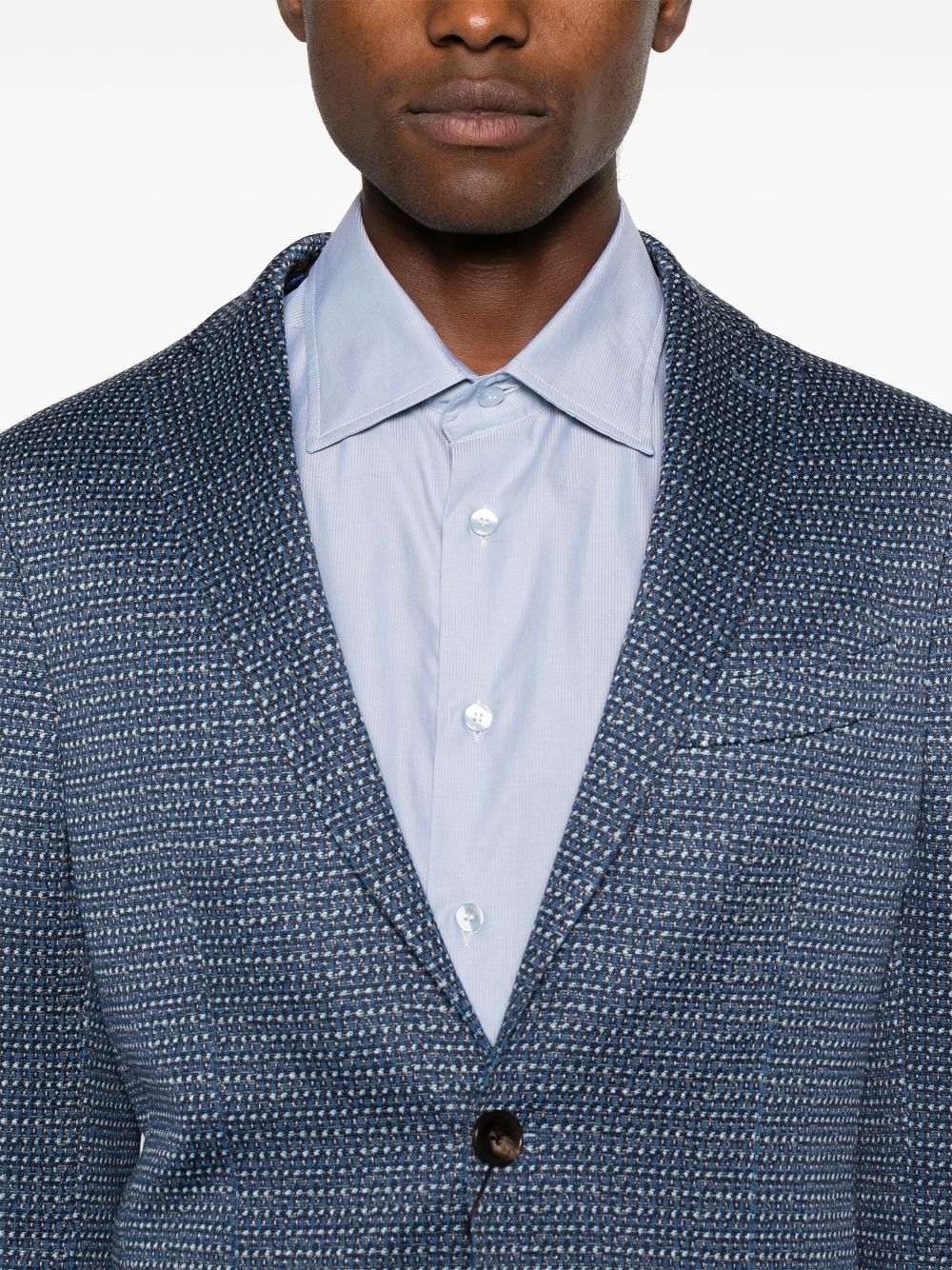 ETRO panelled-design blazer Men