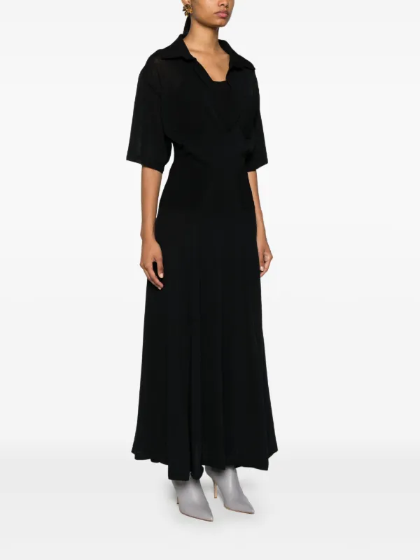 long brown knit dress Mocha Ribbed Knit Side Slit Midi Dress – PinkBlush