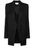 Alexander McQueen pinstripe pattern blazer - Grey
