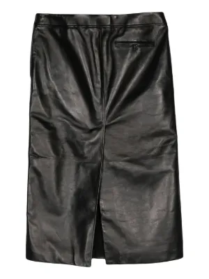 ALEXANDER MCQUEEN Jupe crayon Dames Jupe T EU 40 gris foncé