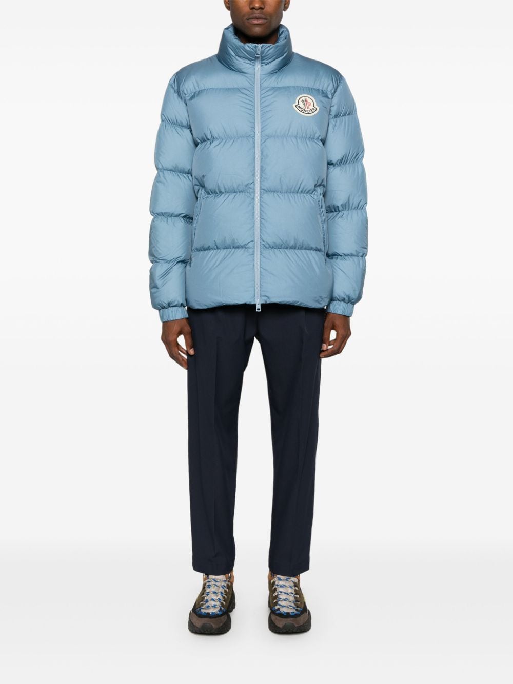 Shop Moncler Citala Padded Jacket In Blue