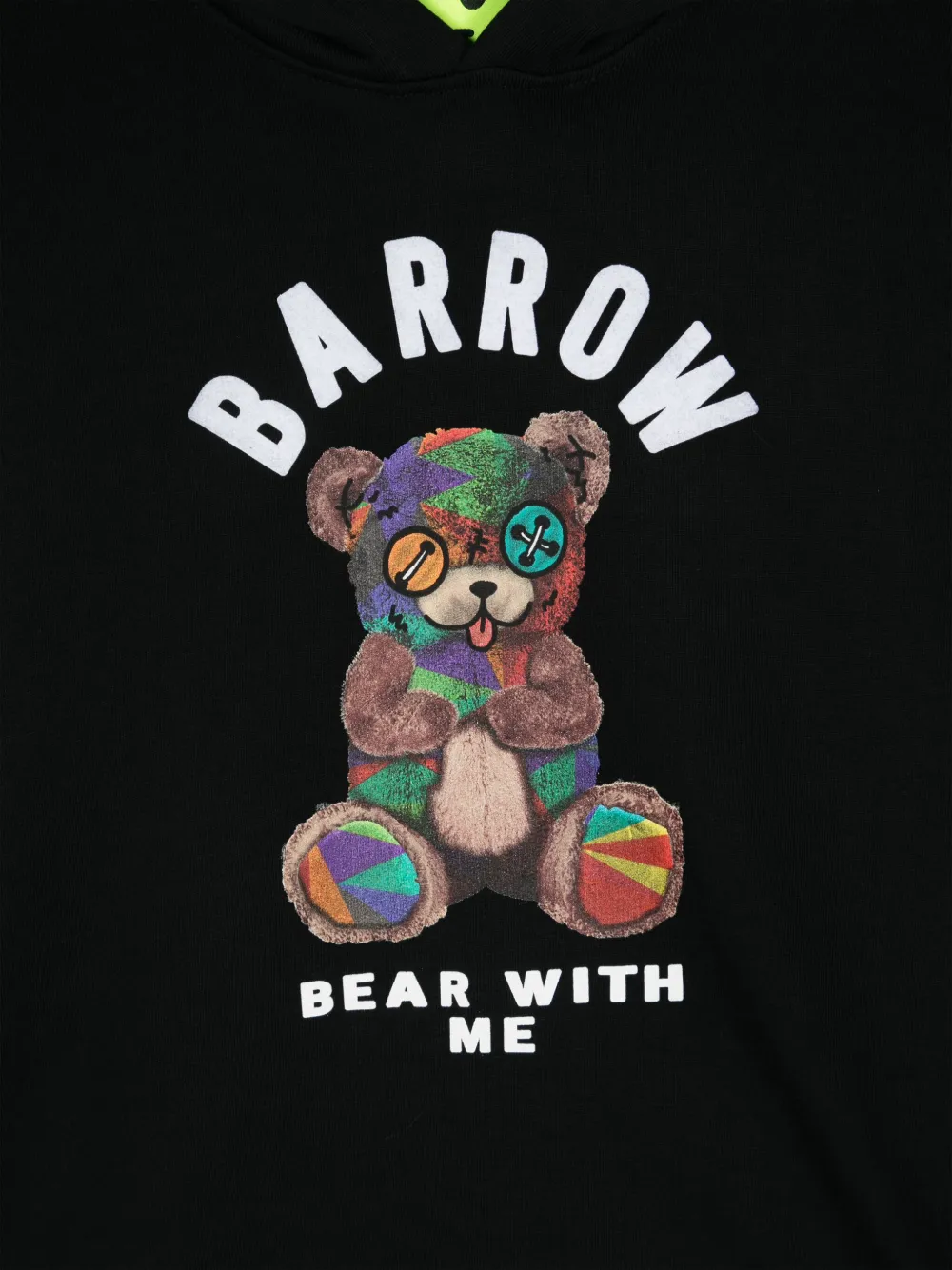 Barrow kids Hoodie met logoprint Zwart