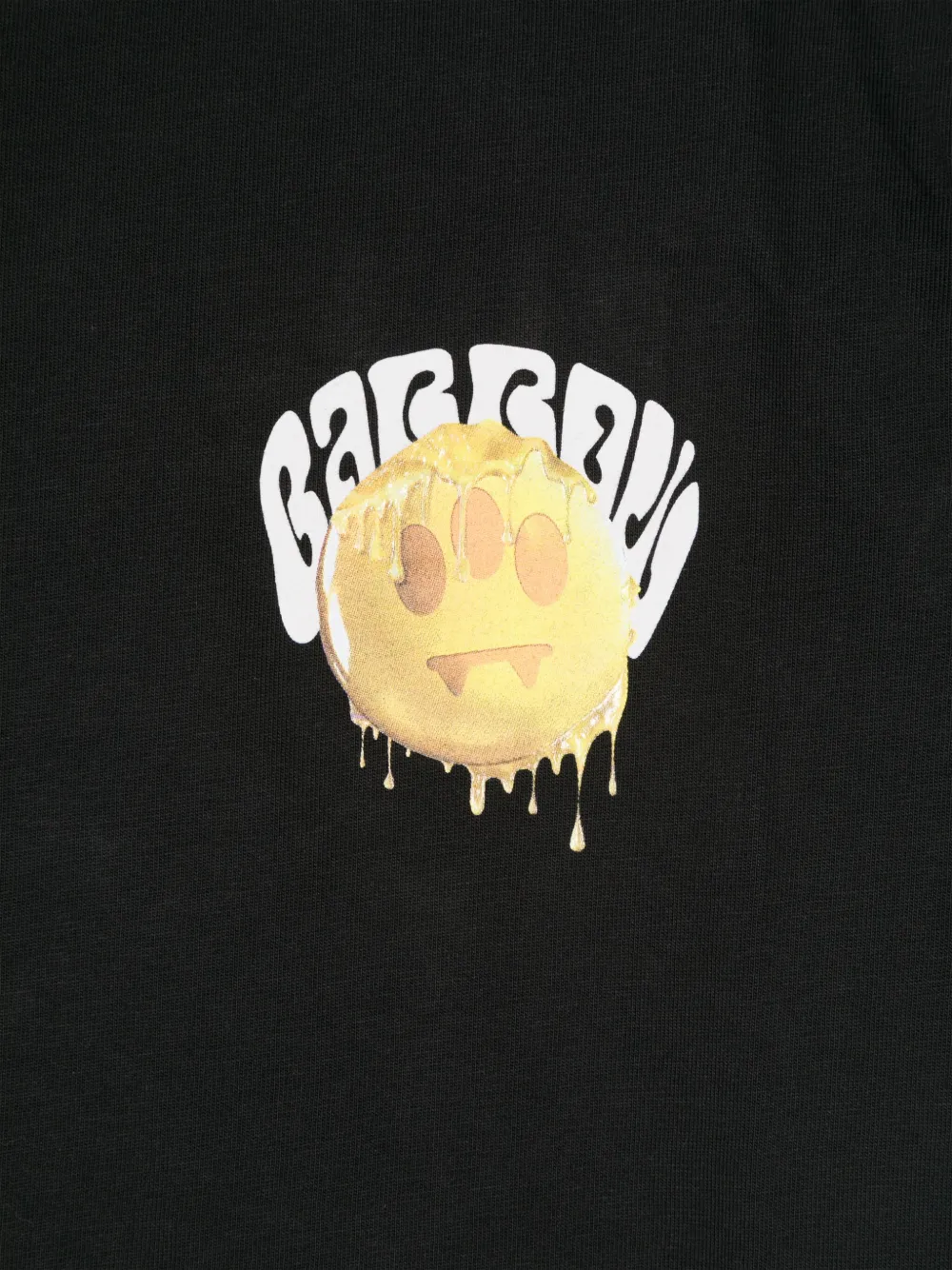 Barrow kids Katoenen T-shirt met logoprint Zwart