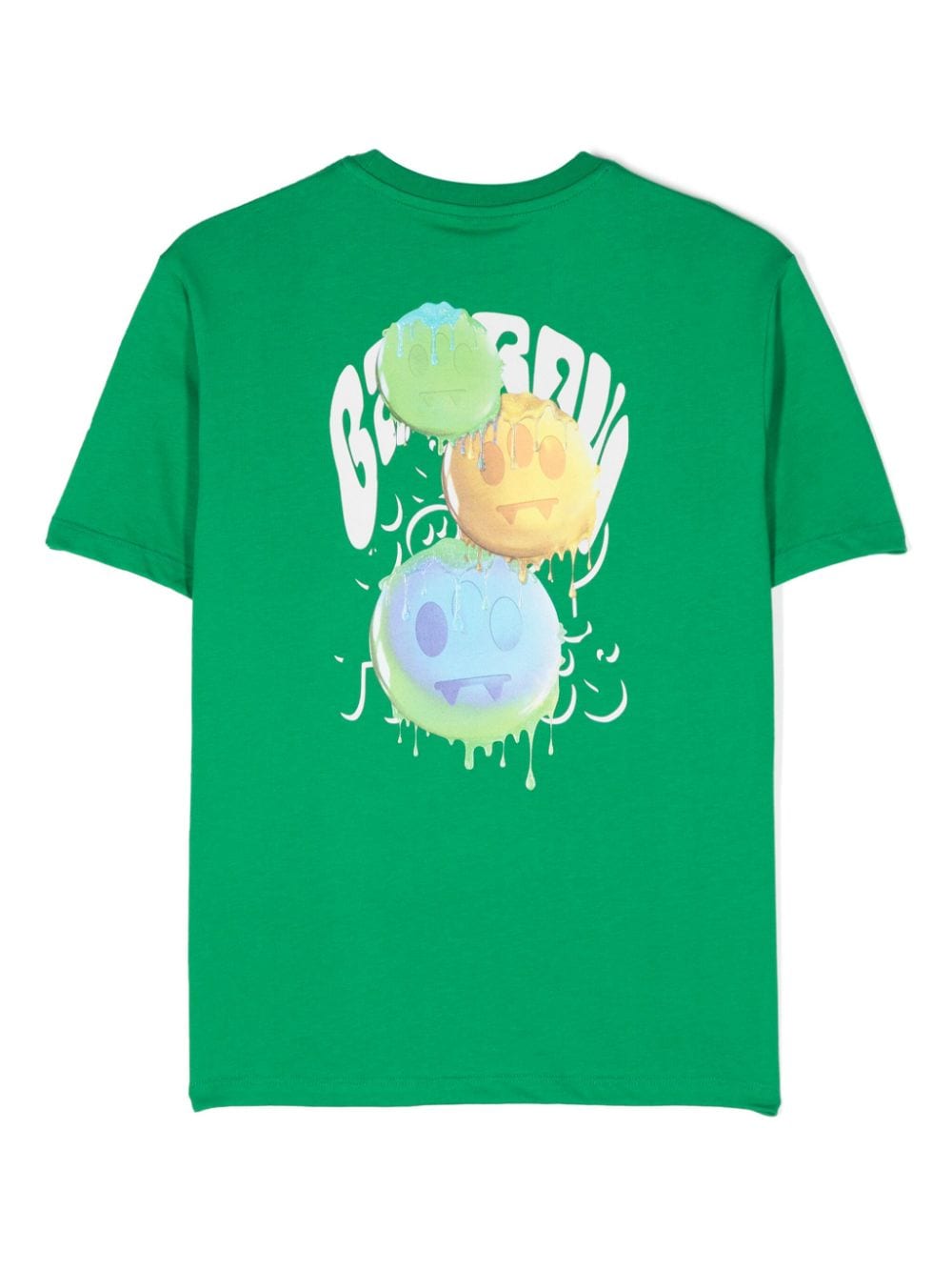 Barrow kids T-shirt met logoprint - Groen