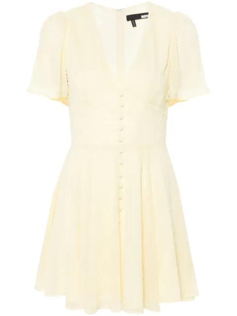 ROTATE BIRGER CHRISTENSEN V-neck mini dress
