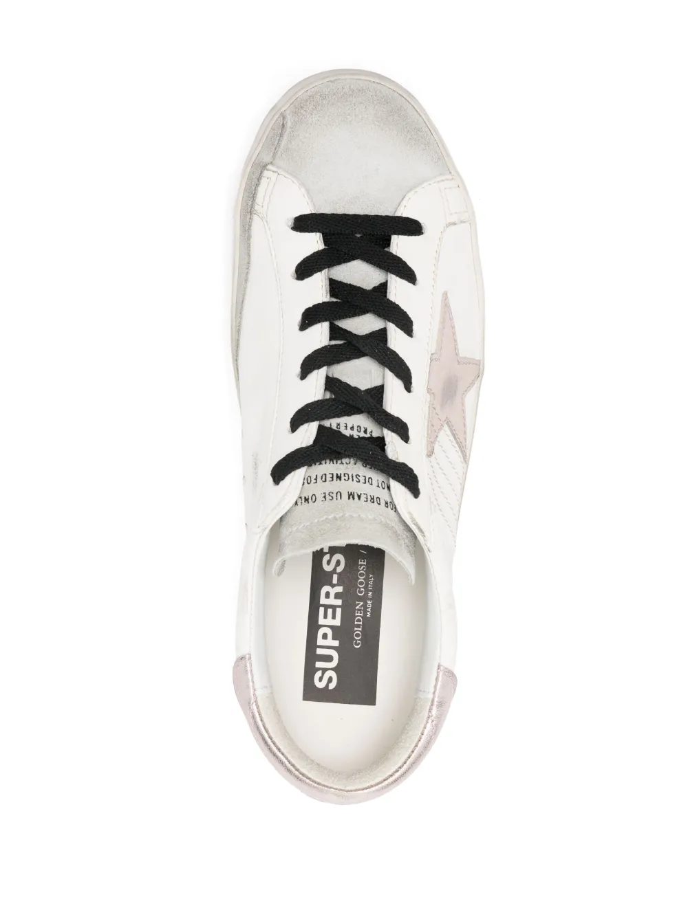 Golden Goose Super-Star leren sneakers Wit