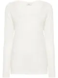 Closed scoop-neck cotton T-shirt - White