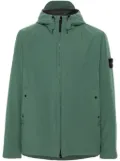 Stone Island Compass-badge hooded jacket - Green