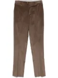 Canali corduroy trousers - Brown