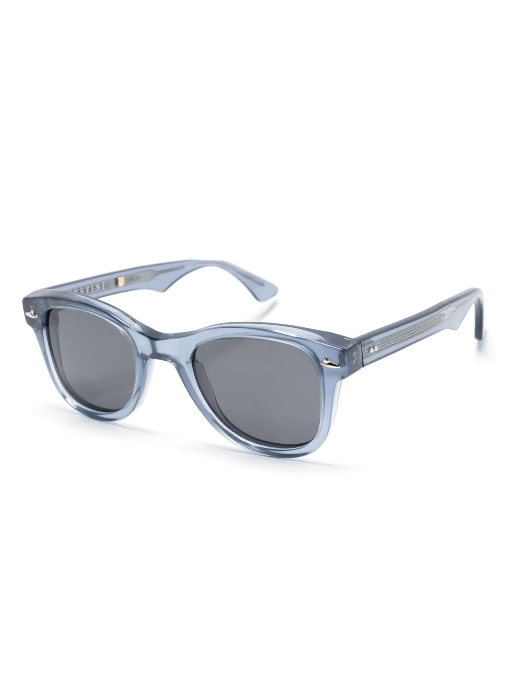 Sestini Eyewear Dieci zonnebril met wayfarer montuur - Blauw