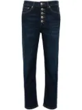 DONDUP Koons tapered cropped jeans - Blue