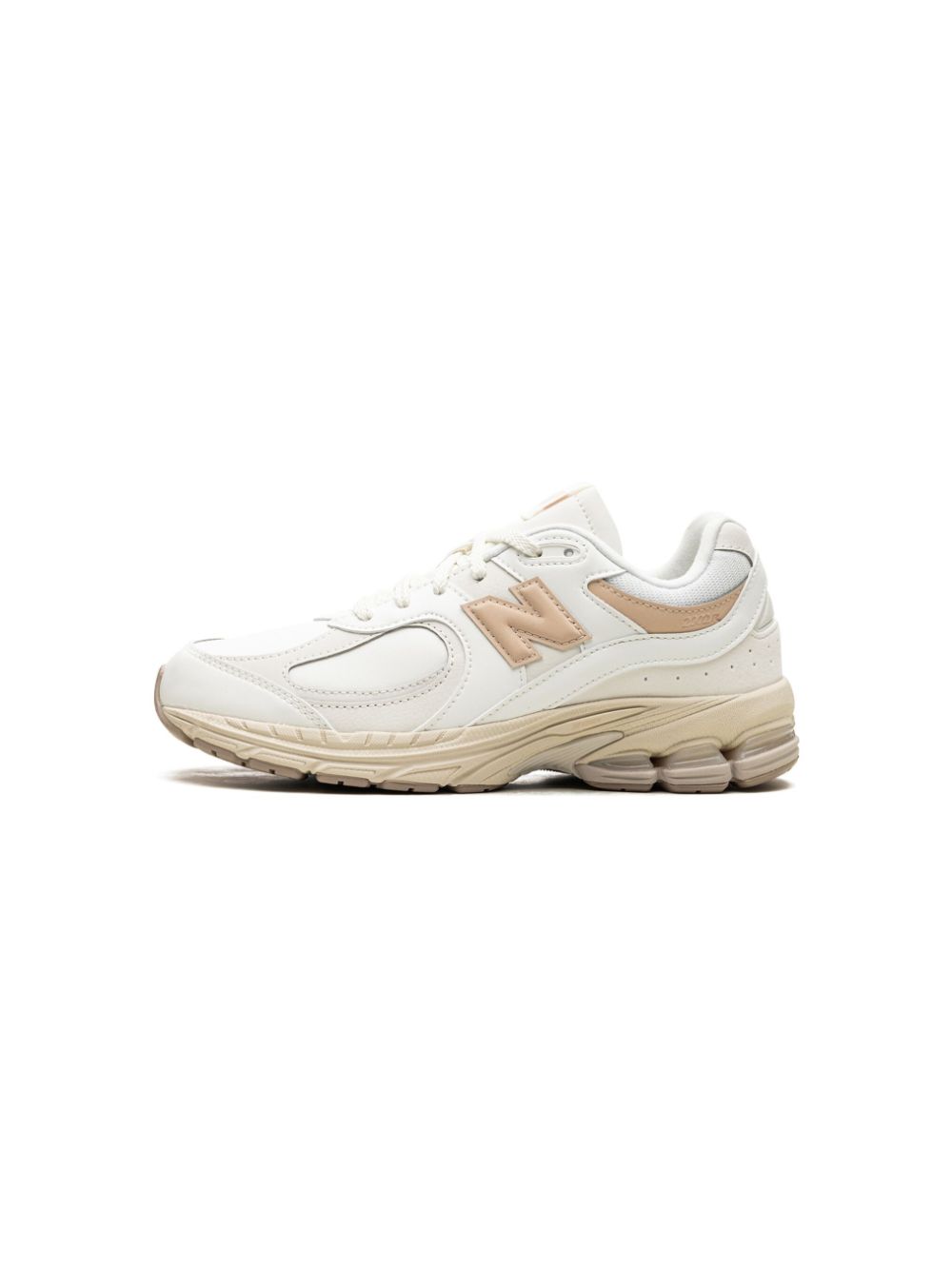 New Balance Kids 2002R "Beige White" sneakers Wit