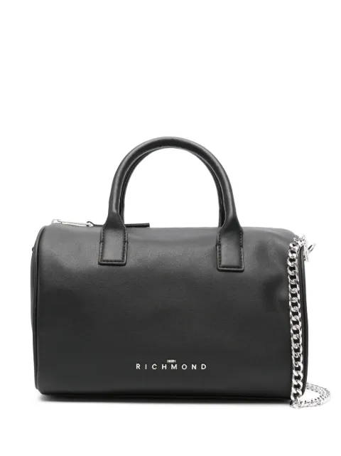 John Richmond logo-lettering tote bag