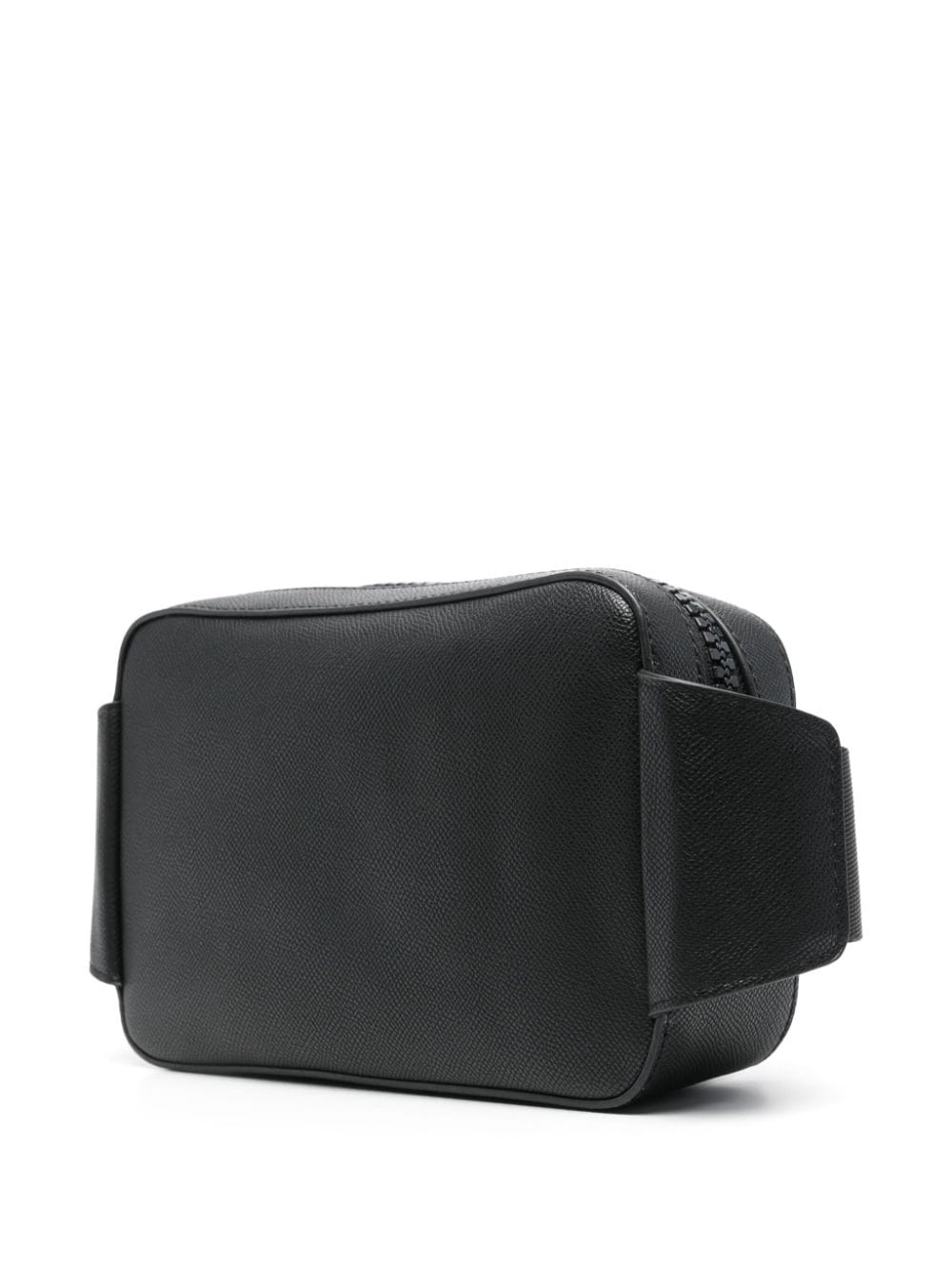 Shop John Richmond Debossed-logo Belt Bag In Black