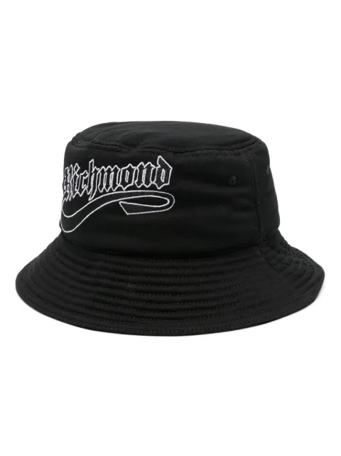 John Richmond logo-embroidered bucket hat