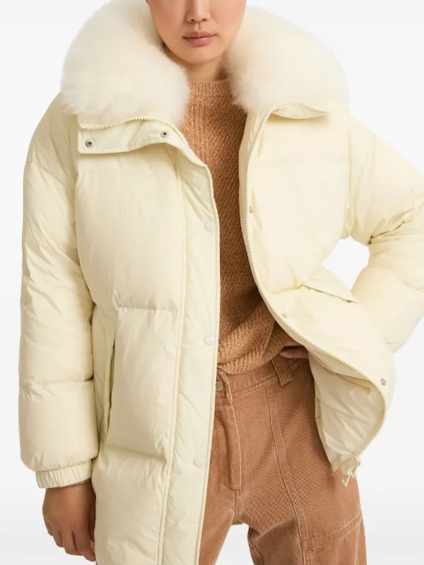 Yves Salomon パデッドコート | ニュートラル | FARFETCH JP