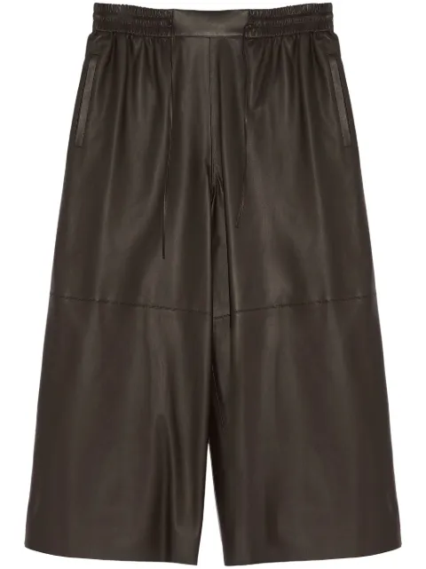 Yves Salomon culotte leather trousers 