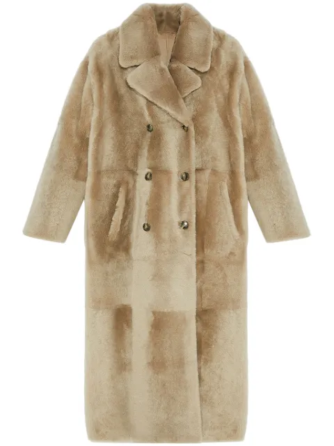 Yves Salomon shearling coat 