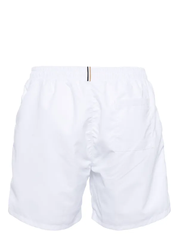 LÝFT 2Line Swim Shorts - Ivory LÝFT 2Line Swim Shorts - Ivory