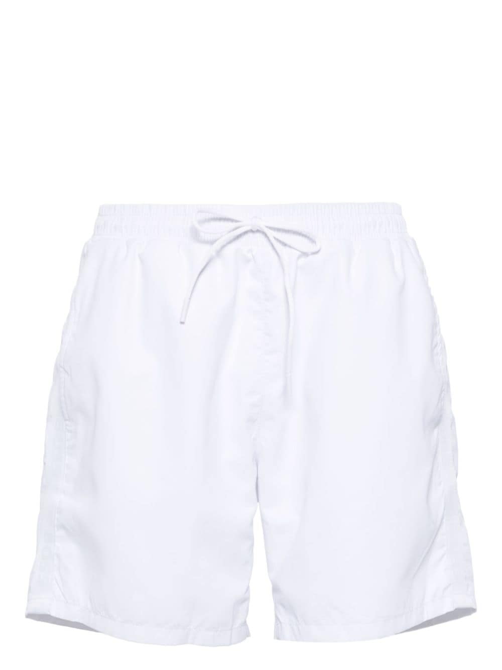 Hugo Boss Logo Swim Short In White