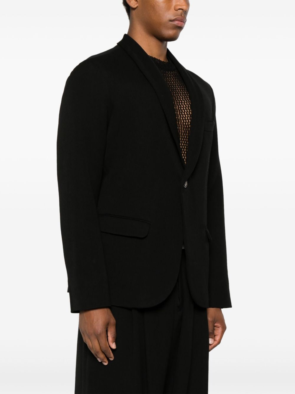 Shop Société Anonyme Wool Blazer In Black