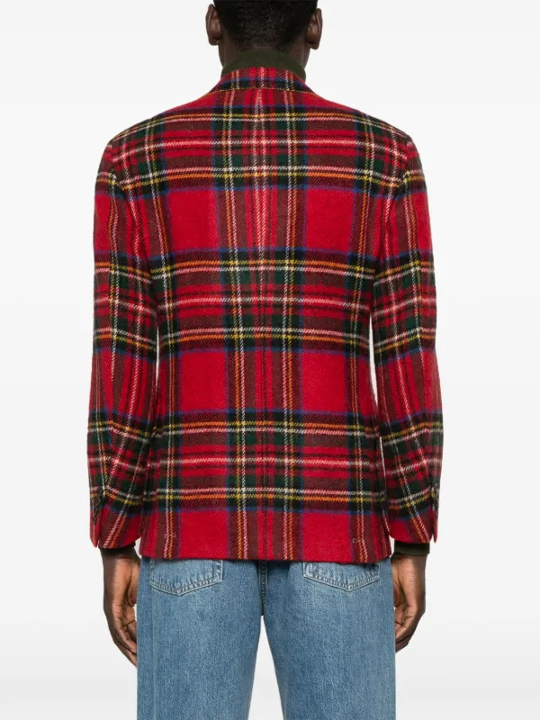 ralph lauren men's plaid blazer