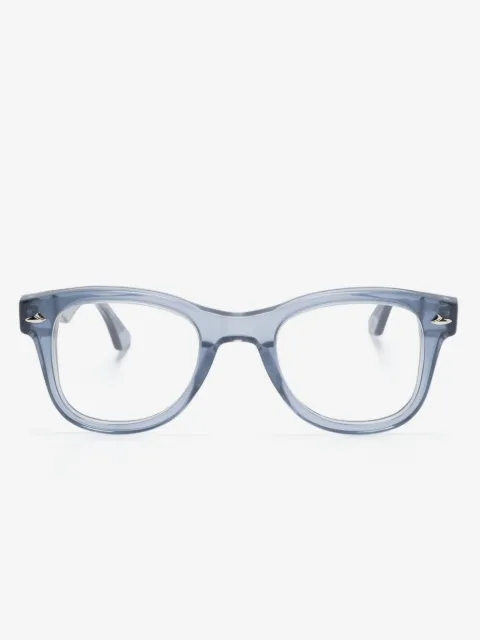 Sestini Eyewear Dieci bril met wayfarer montuur