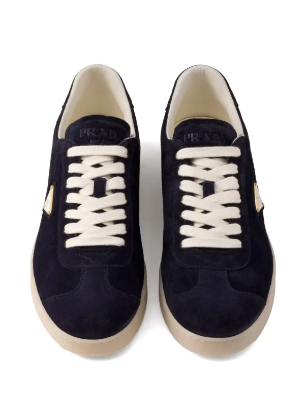 スニーカー Prada Sneaker Lane In Pelle Scamosciata Prada Sneakers Lane | Blu | FARFETCH IT