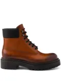 Prada leather boots - Brown