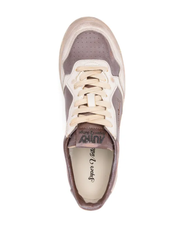 Autry Super Vintage Sneakers | Brown | FARFETCH