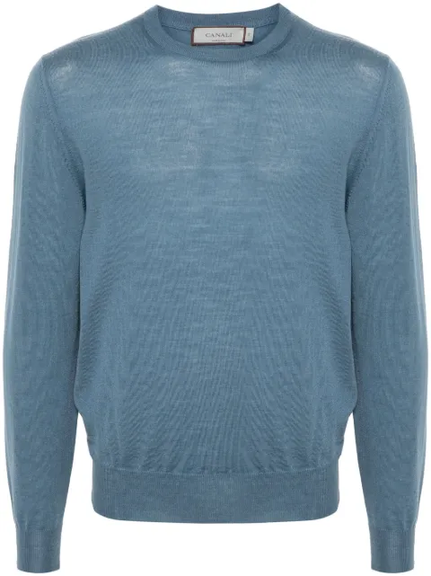 Canali fine-knit sweater