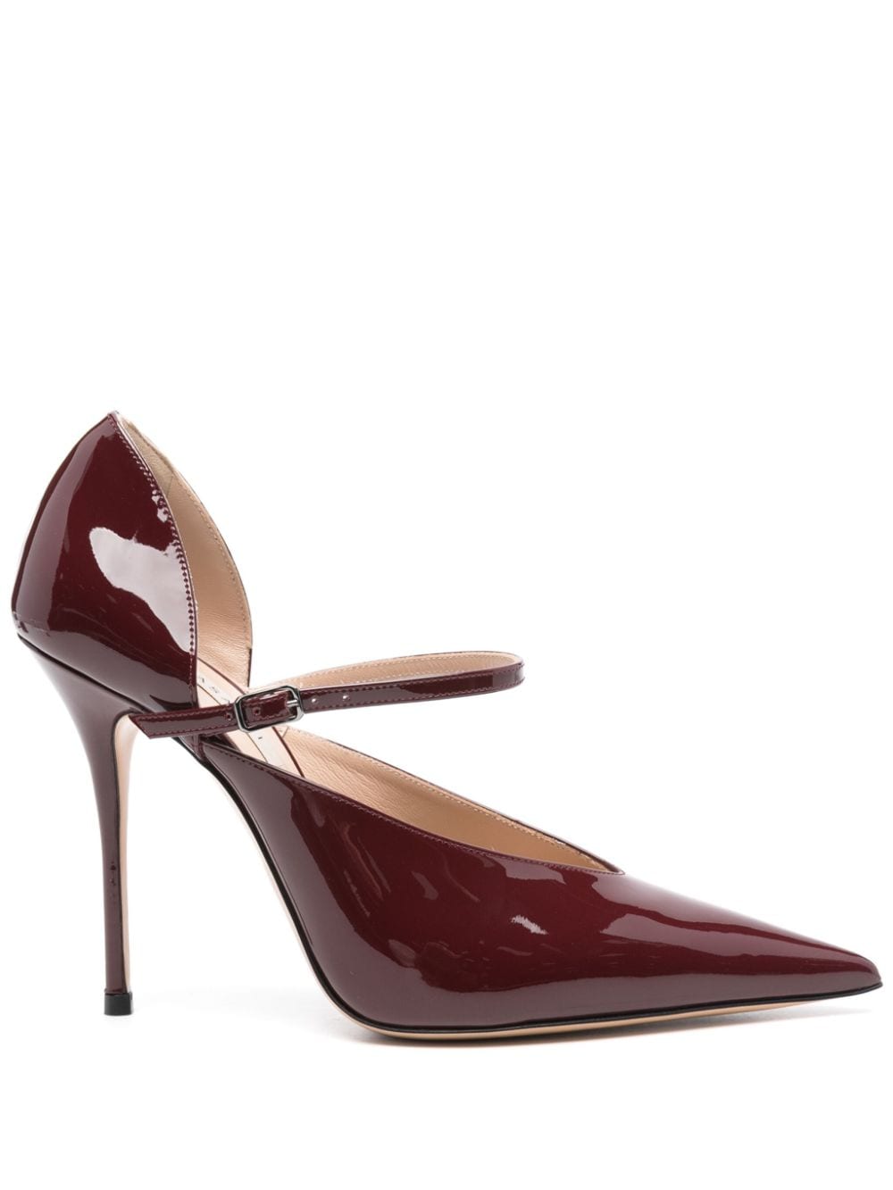 Casadei Scarlet 100 mm leren pumps Rood