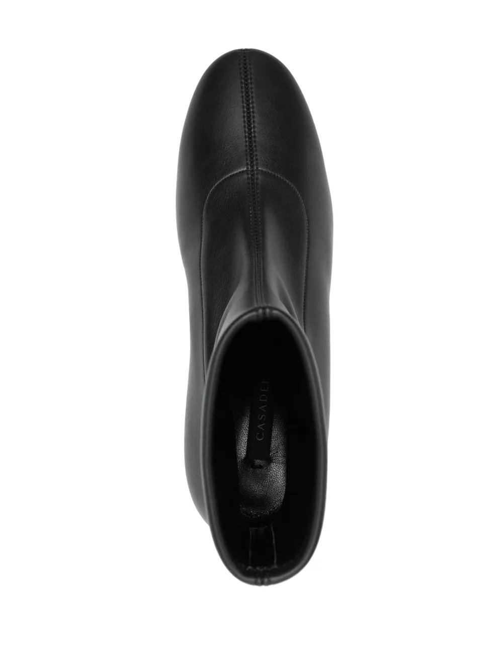 Casadei 55 mm enkellaarzen Zwart
