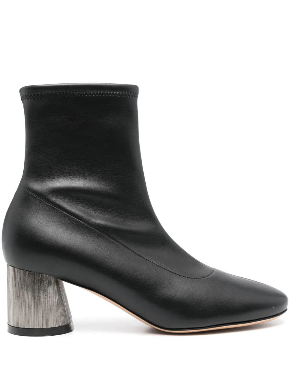 Casadei 55 mm enkellaarzen Zwart