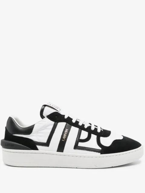 Lanvin tenis con agujetas y paneles