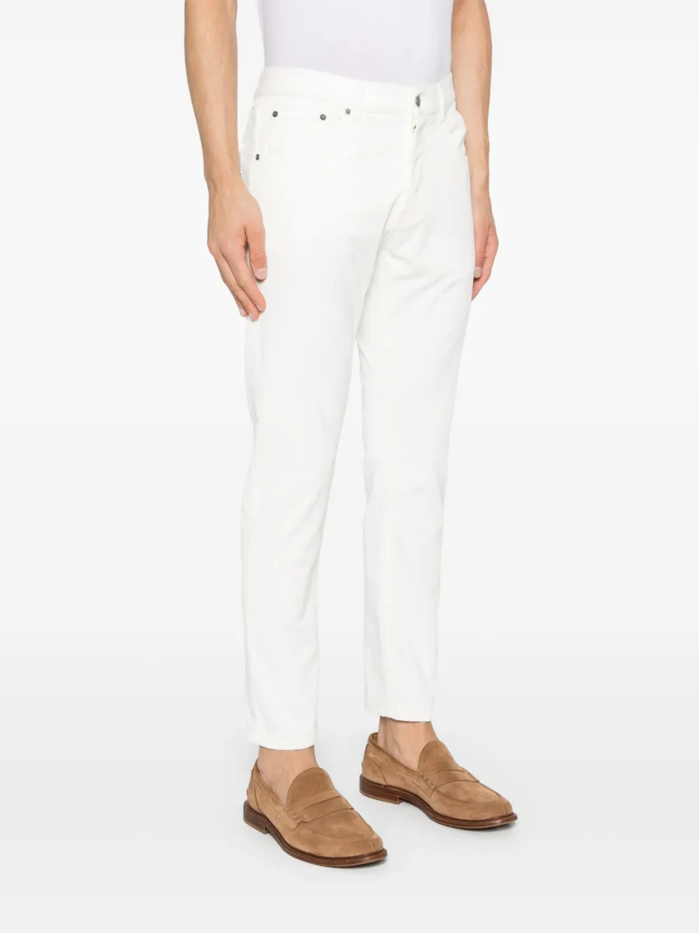 DONDUP Dian broek Wit