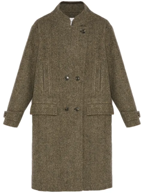 Yves Salomon wool coat 