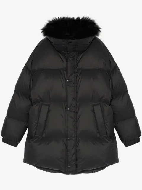 Yves Salomon padded-design coat