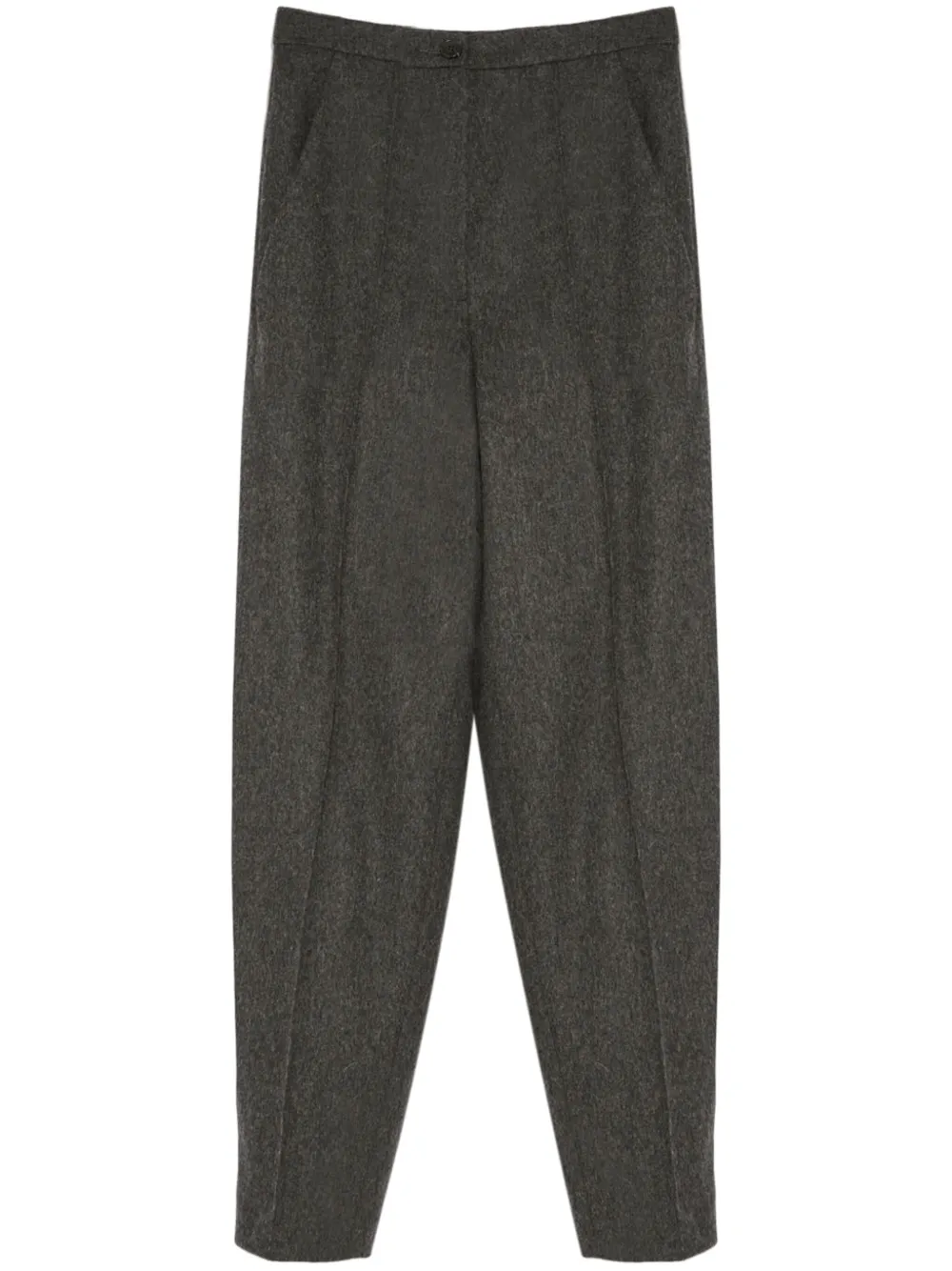 Yves Salomon Flanellen pantalon Grijs