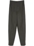 Yves Salomon flannel tailored trousers - Grey