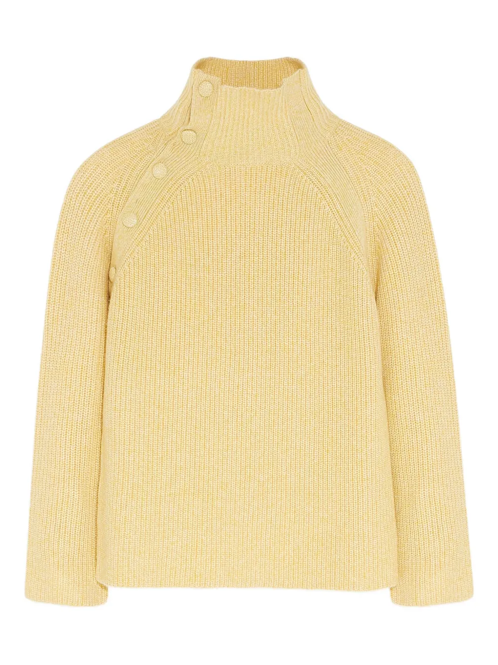 Yves Salomon buttoned sweater | Yellow | Image 1
