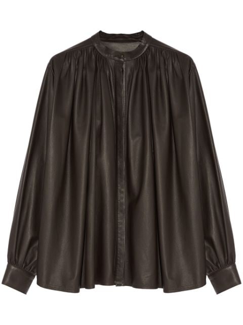 Yves Salomon pleated shirt